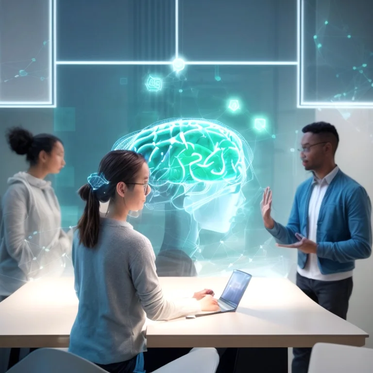 AI learning illustration